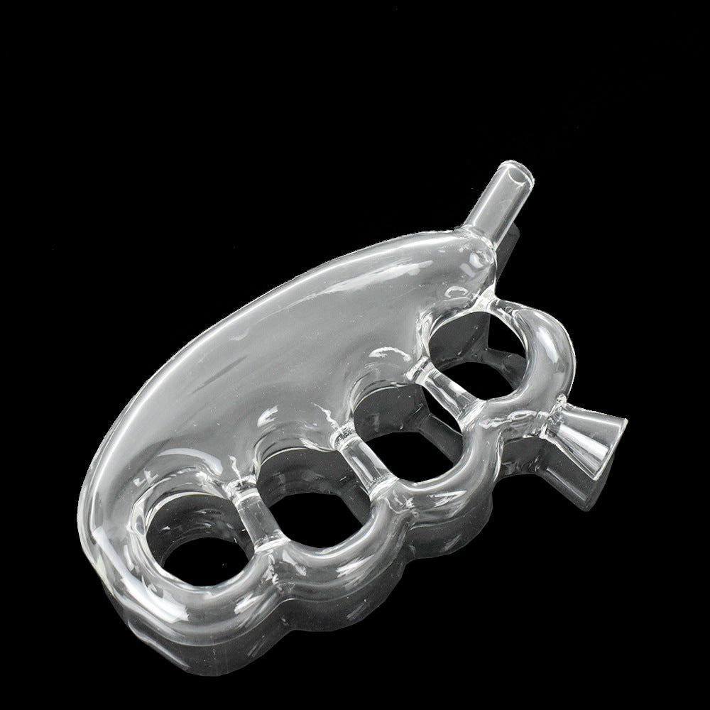 Stealthy Glass Knuckle Pipe